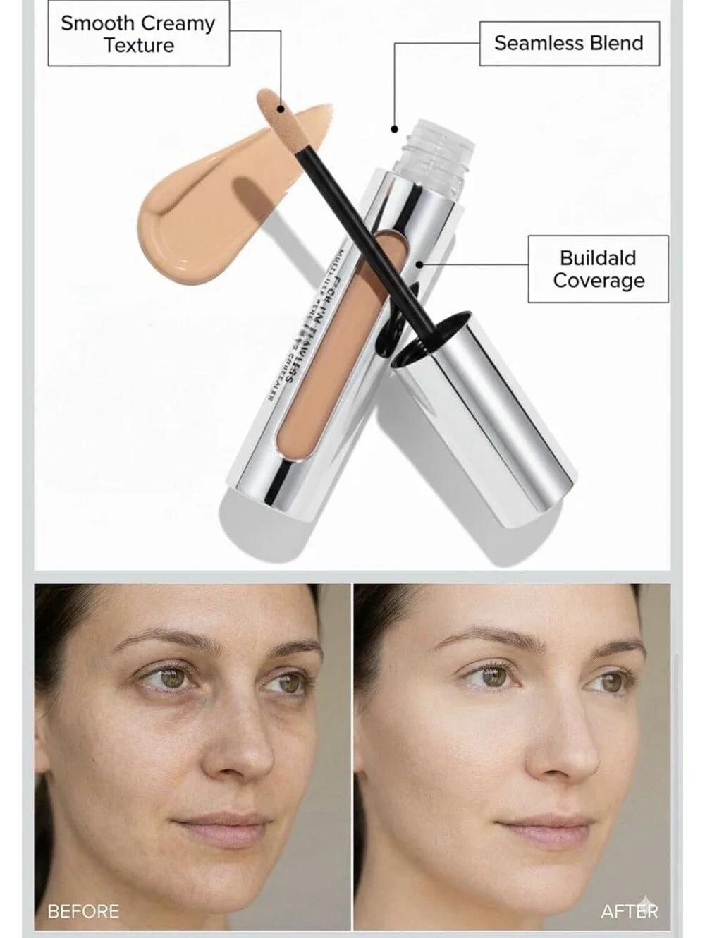 Il Makiage  F*ck I’m Flawless Perfecting Concealer #08– Multi Use, New in Box
